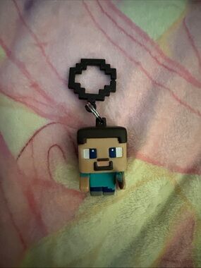Minecraft Steve keychain